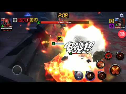 Shadowland Solo T2 Deadpool vs. Daredevil Boss Floor 30 Marvel Future Fight