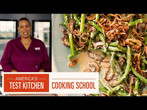 How to Make Quick Green Bean "Casserole" with Elle...