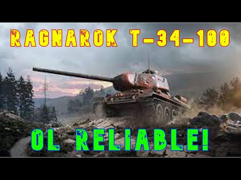 Ragnarok T-34-100 Ol Reliable! ll Wot Console - World of Tanks Console Modern Armour