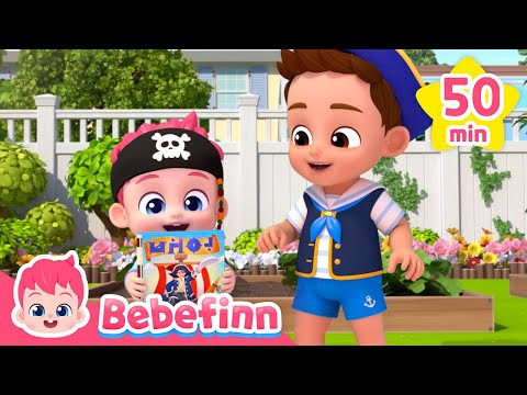 Let's Play with Bebefinn and Brody!⎪+more Songs Compilation⎪Nursery Rhymes for Kids