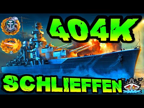 Schlieffen drückt 404K DMG im *Konvoi Modus* "400K Club" ⚓️ in World of Warships 🚢