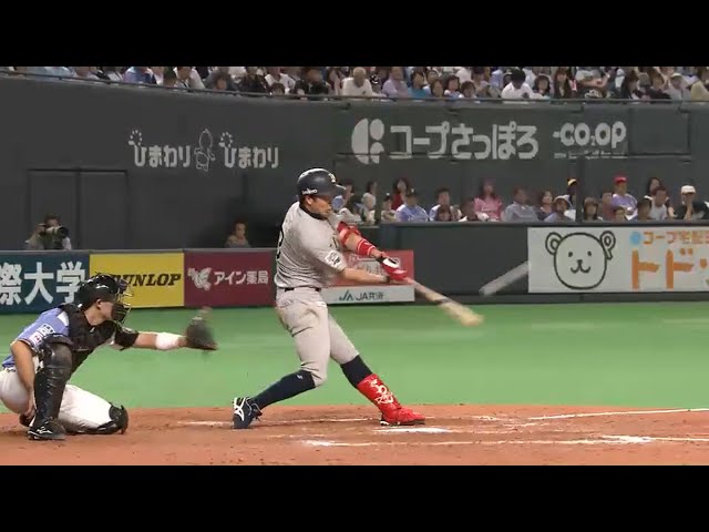 【8回表】ジャストミート!! バファローズ・安達が同点2ラン!! 2015/7/2 F-Bs