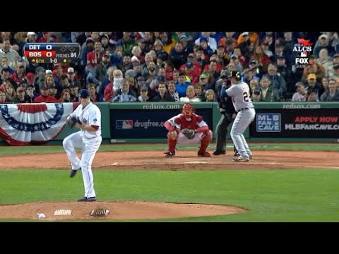 2013 ALCS Red Sox vs Tigers Game 1 Top 6