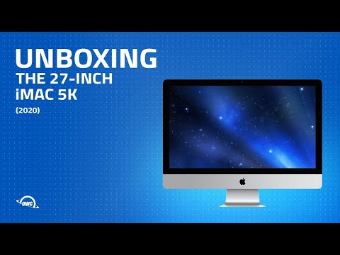 Unboxing the 27-in iMac 5K (2020) iMac20,1 iMac20,2