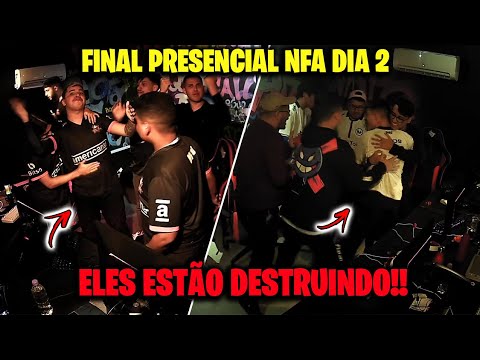 LOS GRANDES E FLUXO ESTÃO AMASSANDO NO PRESENCIAL! GHOST MVP! TWO9 É SURREAL! FINAL NFA - CLIPS FF