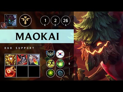 Maokai Support vs Pyke - KR Challenger Patch 25.11