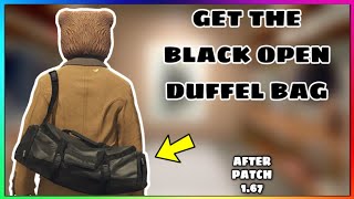 New Way How To Get The Black Open Duffel Bag Put It On ANY Outfit (GTA Online)