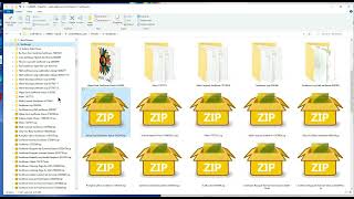 How to Unzip Multiple Zip files with PeaZip