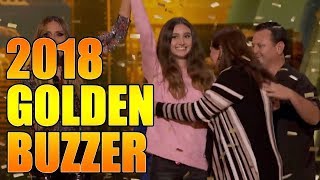 Makayla Phillips Golden Buzzer 15 Year Old Sings&quot;Warrior&quot;America&#39;s Got Talent 2018 Audition｜GTF