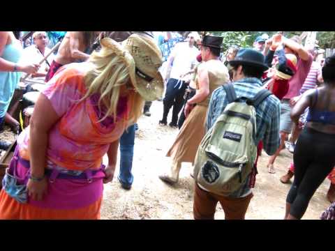Oregon Country Fair Drum Tower 7/9/16 Sat. Dance With The Genie