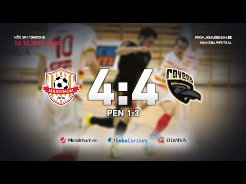 2015-12-12 Tartu JK Maksimum - SJM Tartu Ravens 4-4 (Highlights)