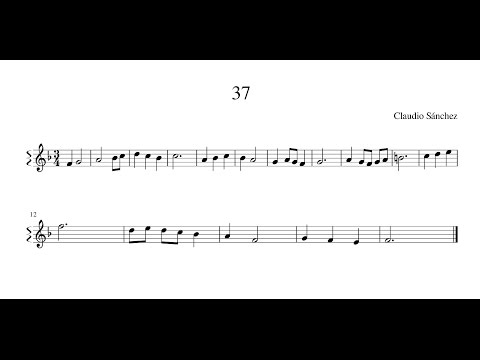 Dictado Melodico N°37/ 旋律聽寫 N°37