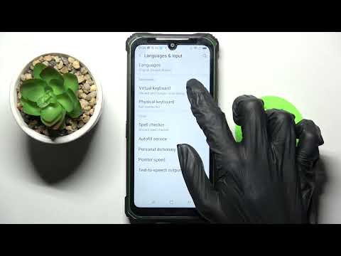 How to Enter Text Correction Options on DOOGEE S86 PRO - Text Correction Options