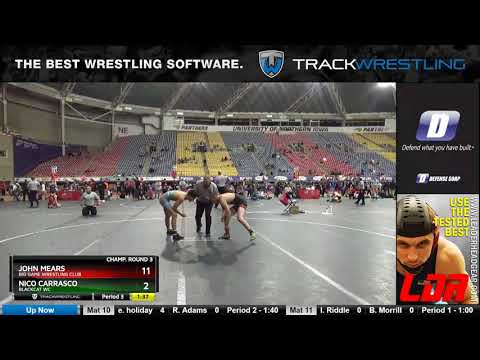 Junior 138 John Mears Big Game Wrestling Club Vs Nico Carrasco BlackCat WC