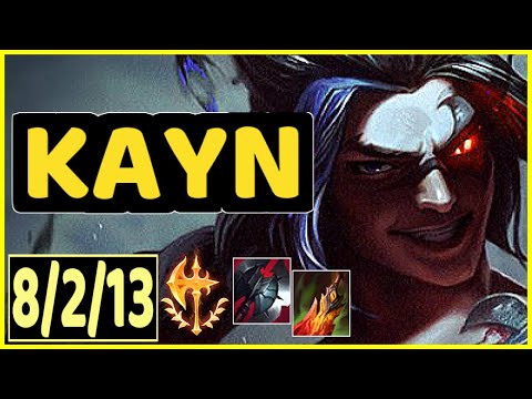 KAYN VS DR. MUNDO - 8/2/13 KDA JUNGLE GAMEPLAY CHALLENGER I