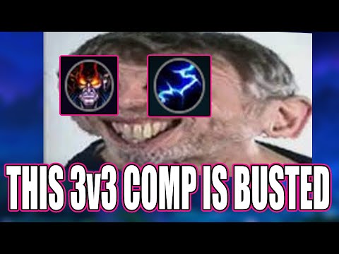 THIS COMP IS ABSOLUTELY NUTS - ELE & DEMO ARE BUSTED IN 3v3