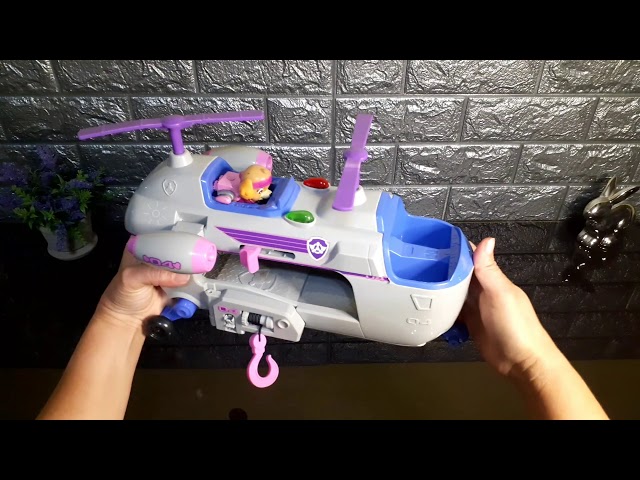 Vídeo relacionado con Paw Patrol Patrulla Canina - Helicóptero Y Figura Skye - Helicóptero Juguete con 1 Figura Skye - Patrulla Canina Juguetes - 6071211 - Juguetes Niños 3 Años + - Regalo Niños 3 años +