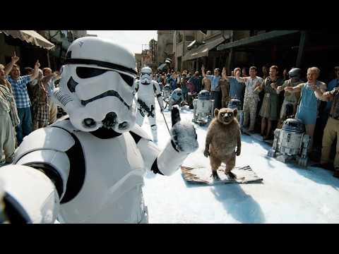 Stormtroopers vs Alien Creature in Mos Eisley – Epic Star Wars Adventure with Greg & Dave