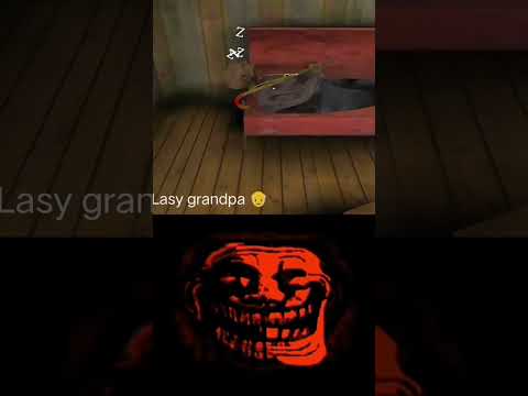 GRANNY HARD WORK 🧓 AND LASY GRANDPA #trending #grandpafunnymoments #triggeredinsaan #angabanga #top