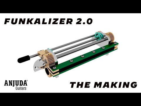 Making de Funkalizer 2.0 for the Cyber Bass - Anjuda Guitars # 9
