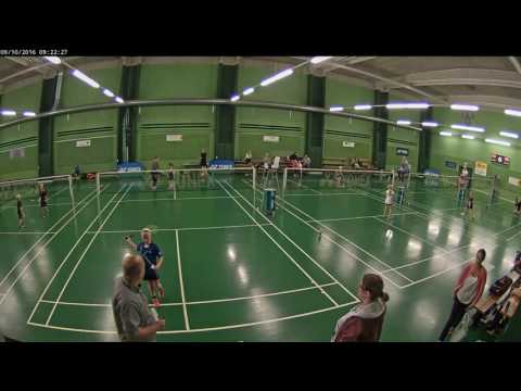 Hillerød Badmintonklubs åbne U9D - U11 - U13 og U15 turneringer (lørdag 10/9/2016)