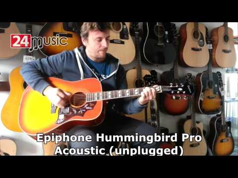 Epiphone Dove or Hummingbird - sound test