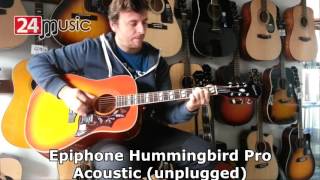 Epiphone Hummingbird PRO