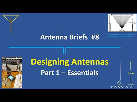 Antenna Design (plus EMC) - Episode 8 of Antenna Briefs - Part 1