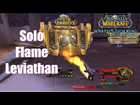 Solo Ulduar -Flame Leviathan-