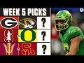 Week 5 College Football: EXPERT PICKS, O/U & MORE for LATE SLATE Games | CBS Sports HQ