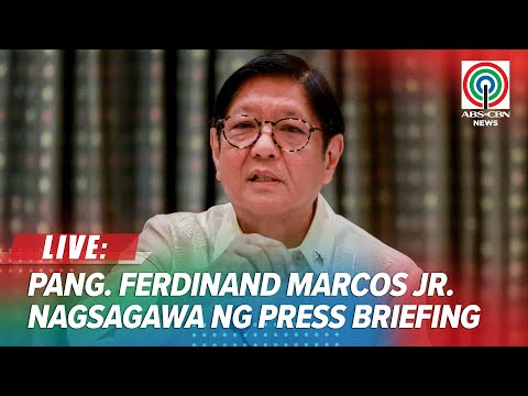 LIVE: President Ferdinand Marcos Jr. holds press briefing | November 24