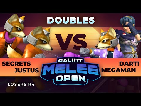 Secrets/Justus vs Megaman/Dart! - Doubles Top 8 Qualifier - Galint Melee Open: Summer Edition