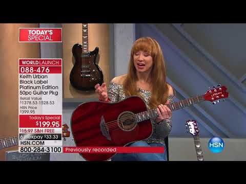 HSN | Keith Urban Guitar Collection 11.26.2017 - 07 AM