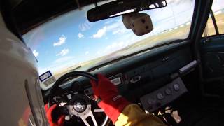 Anton in the EVR Dart at LeMons HPR 2015