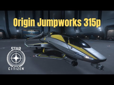 Origin Jumpworks 315p Ship Tour - Star Citizen 4.3.1