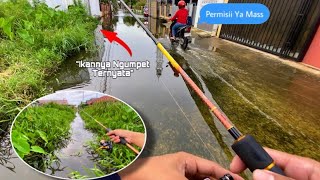 Download lagu Mancing Casting di Jalanan Banjir?! GAK NYANGKA MALAH STRIKE!! mp3