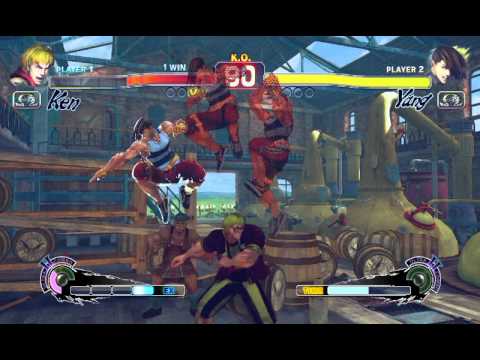 Omega Street Fighter IV battle: Ken vs Yang (Part III)