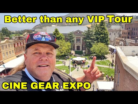 Better than any VIP Tour at Universal Studios Backlot  Cine Gear Expo 2025
