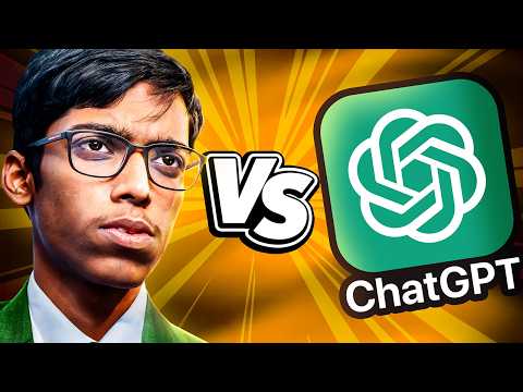 Can Grandmaster Praggnanandhaa Beat ChatGPT BLINDFOLDED?!