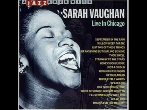Sarah Vaughan - Thou Swell - Live in Chicago 1957