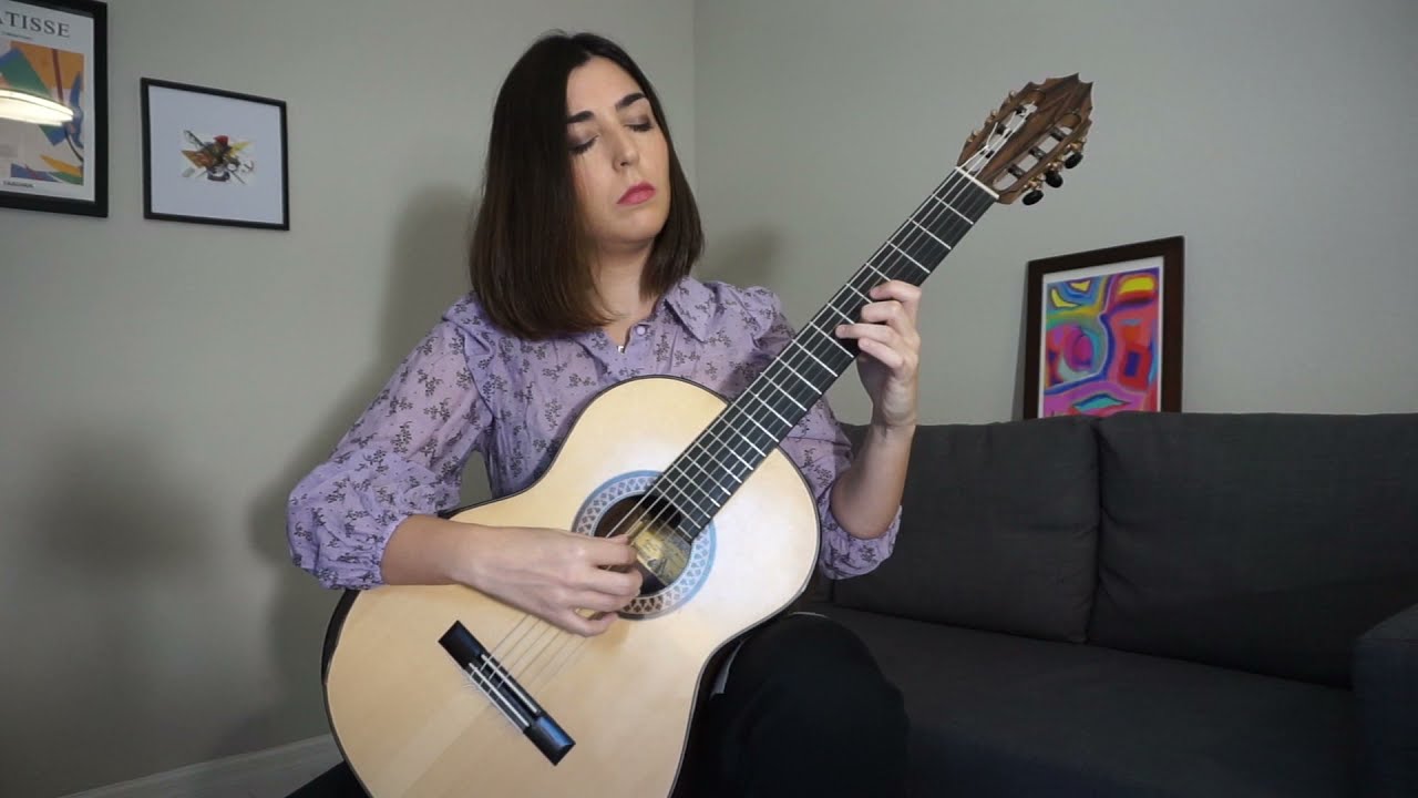Andrea González Caballero at 2021 Ibero-American Guitar Festival