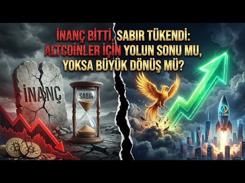 "İnanç Bitti, Sabır Tükendi: Altcoinler İçin Yolun Sonu mu, Yoksa Büyük Dönüş mü?" #kripto #altcoin 