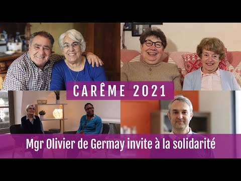 Carême : Mgr Olivier de Germay invite à la solidarité