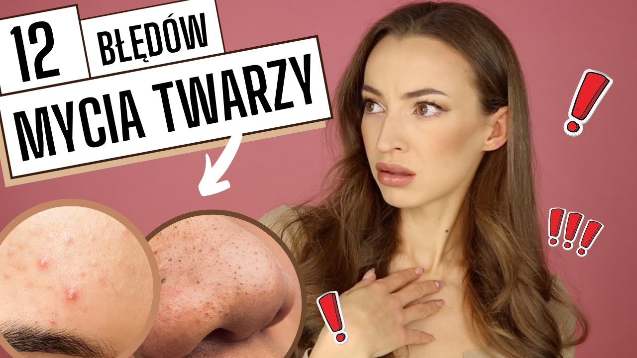 12 błędów OCZYSZCZANIA twarzy, które POGARSZAJĄ stan skóry 😨To MUSISZ zmienić w swojej pielęgnacji🚨