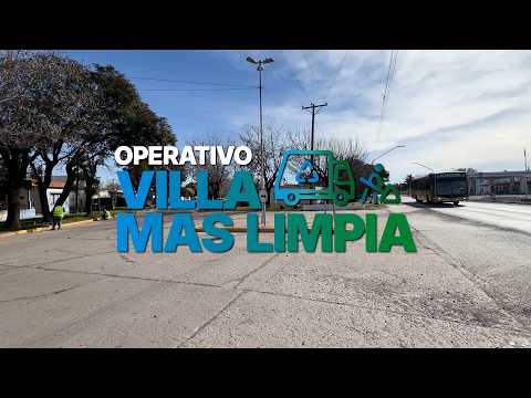 VILLA MÁS LIMPIA EN BARRIO SAGRADO CORAZÓN | Operativo integral de higiene urbana