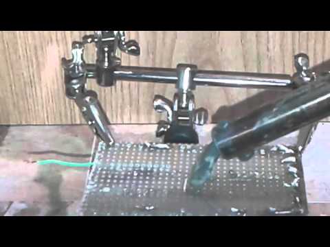 come saldare un componente su una millefori fai da te