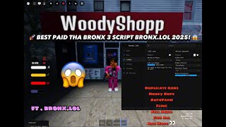 🔥 Bronx.lol Best Tha Bronx 3 Script💸| Infinite Money 💰, Autofarm🚜, Silent Aim🎯, GunMods🔫 & GunDupe🛠️