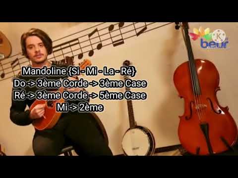 Cours De Mandoline { Si Mi La Re} N°1