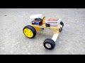 How To Make Matchbox Ice Cream Sticks Tractor At Home Simple Diy Tools Make Mini Tractor Toy