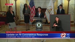 VIDEO NOW: Gov. Raimondo, Dr. Alexander-Scott take questions during briefing on Friday, April 10